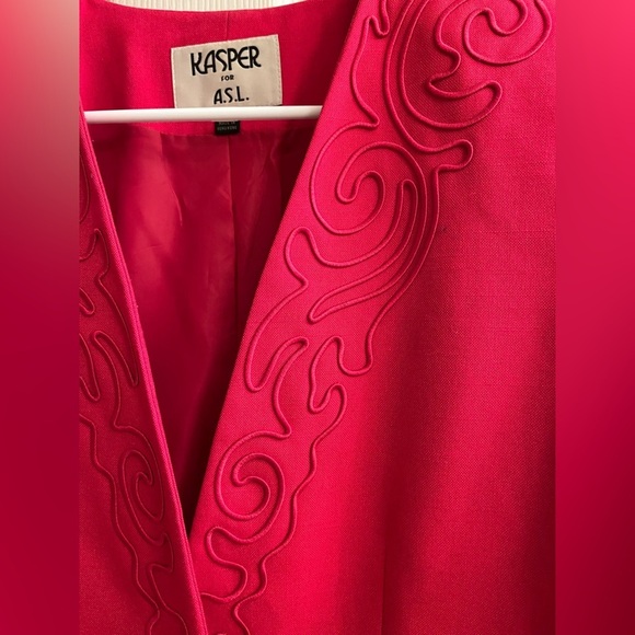 KASPER~BLAZER~SHORT SLEEVE~10 - Picture 8 of 10